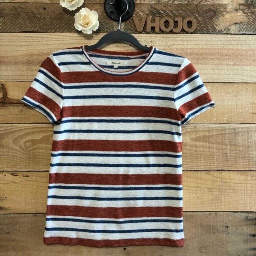 Madewell XS striped tee shirt